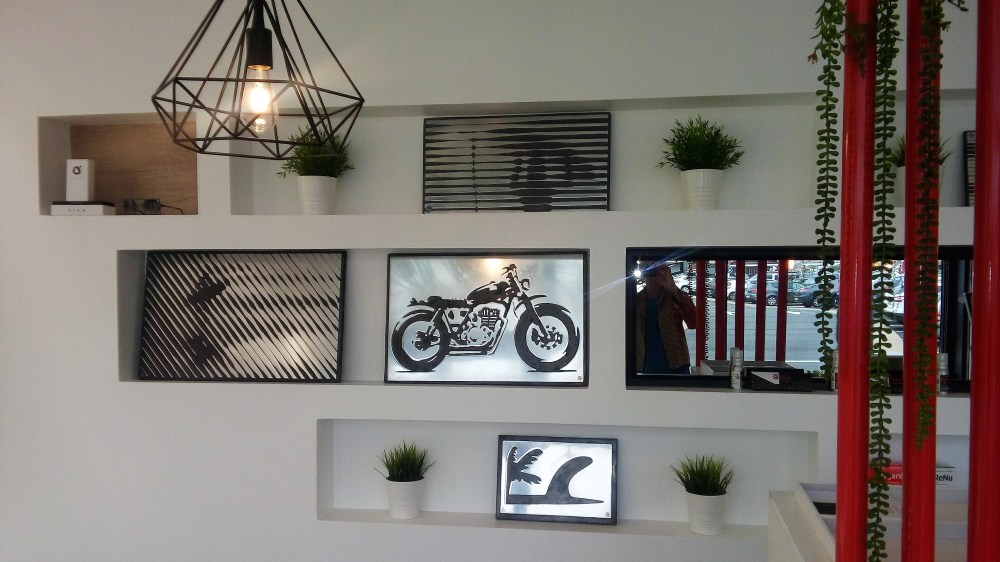 Bidart Optik, arrière caisse